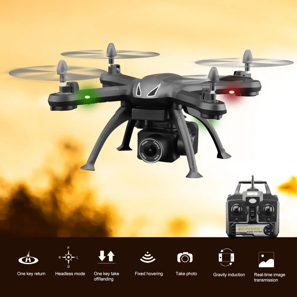 Дрон X6S HD камера 480 p/720 p/1080 p Квадрокоптер fpv Дрон однокнопочный возврат полета парение RC Вертолет VS XY4 VS E58
