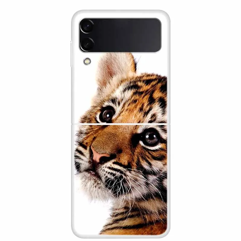 For Samsung Galaxy Z Flip 3 Case Shockproof Hard Plastic PC Back Cover For Samsung Galaxy Z Flip3 5G ZFlip 3 Phone Cases Cute kawaii samsung cases Cases For Samsung