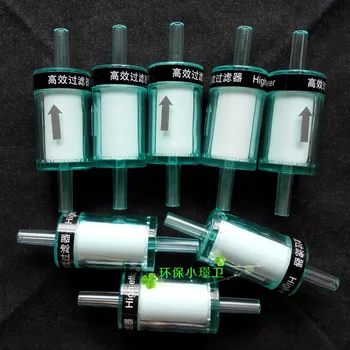 

HEPA High-performance Air Cleaner Transparent Shell Dust Filter 5 Micron Smoke Instrument Filter Gas-Liquid Universal