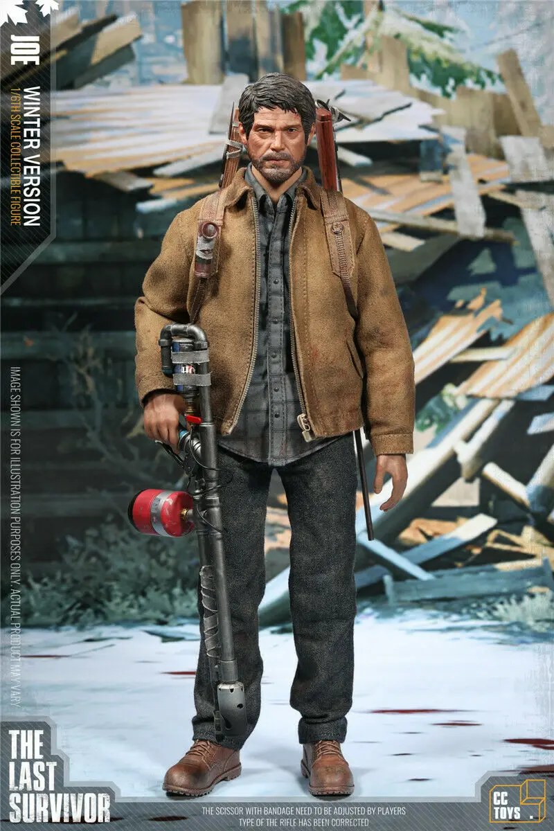 1:6 весы мужские фигурки аксессуар CCTOYS последний выживший Джо зимняя версия посылка без головы модель тела для 12 ''тела
