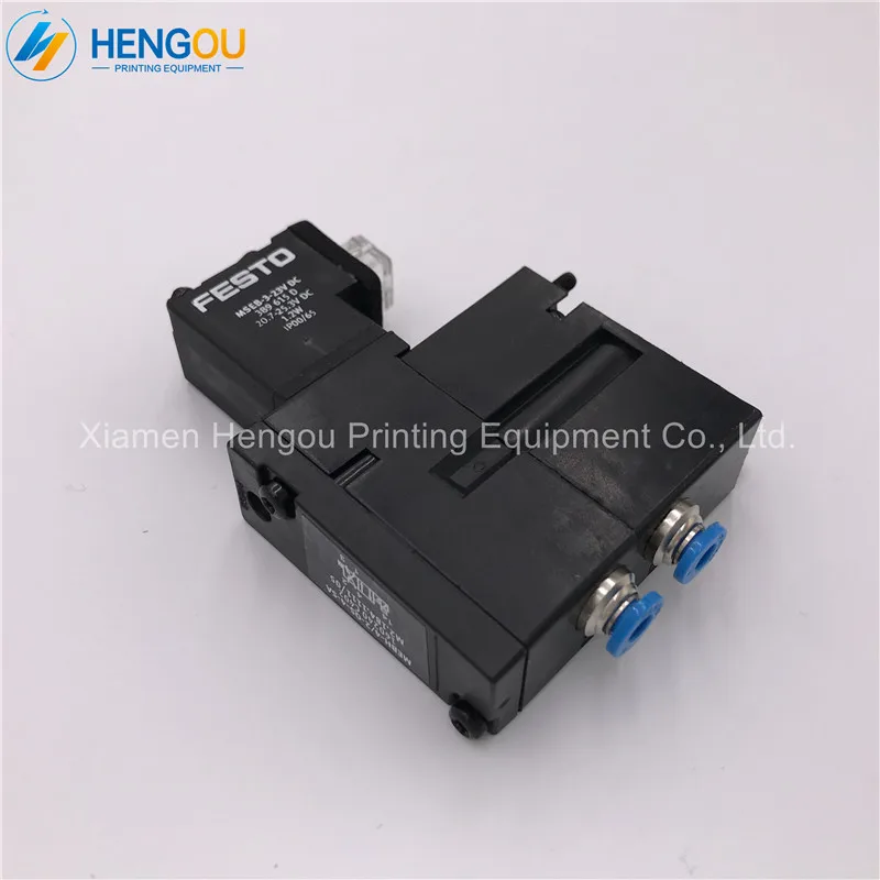 

4 Pieces Brand New M2.184.1111 Hengoucn valve M2.184.1111/05 MEBH-4/2-QS-4-SA for SM52 SM102 Printing Machine