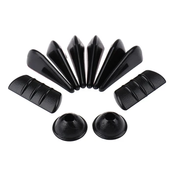 

10pcs/set New PVC Rectifying Lowering Wind noise Car Door Protective Sticker Fairing Body Kit For Auto Car Styling Accessories