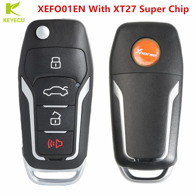 

KEYECU XHORSE (English Version) Universal Super Remote for Ford Type Support All ID 4D/4E/4C/8C/8A/48/8E Super Chip XEFO01EN