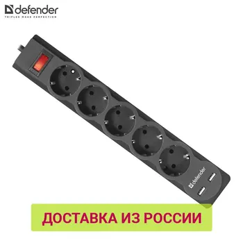 

Power Cords & Extension Cords Defender 99755 surge protector pilot extension cord electrical electricity extension cord socket