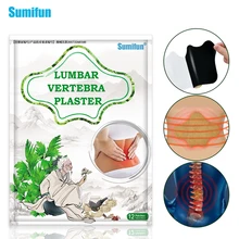 

12Pcs Lumbar Vertebra Pain Relief Patch Wormwood Back Medical Plaster Neck Back Painkiller Muscle Strain Bone Ache Herbs Sticker