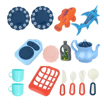 

1 Set Stylish Simulated Lifelike Kitchen Toy Cooker Toys Cutlery Toys