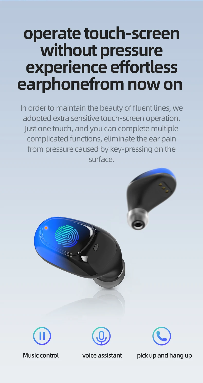 KYCXD TWS bluetooth 5,0 наушники светодиодный дисплей водонепроницаемые сенсорные наушники гарнитура беспроводные наушники мини спортивные для iphone xiaomi
