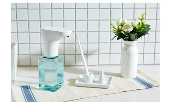 

NEW Mini Exquisite IPX-7 Waterproof Automatic Sensor Foam Soap Dispenser Non-contact Rechargeable Hand Free Washer bathroom