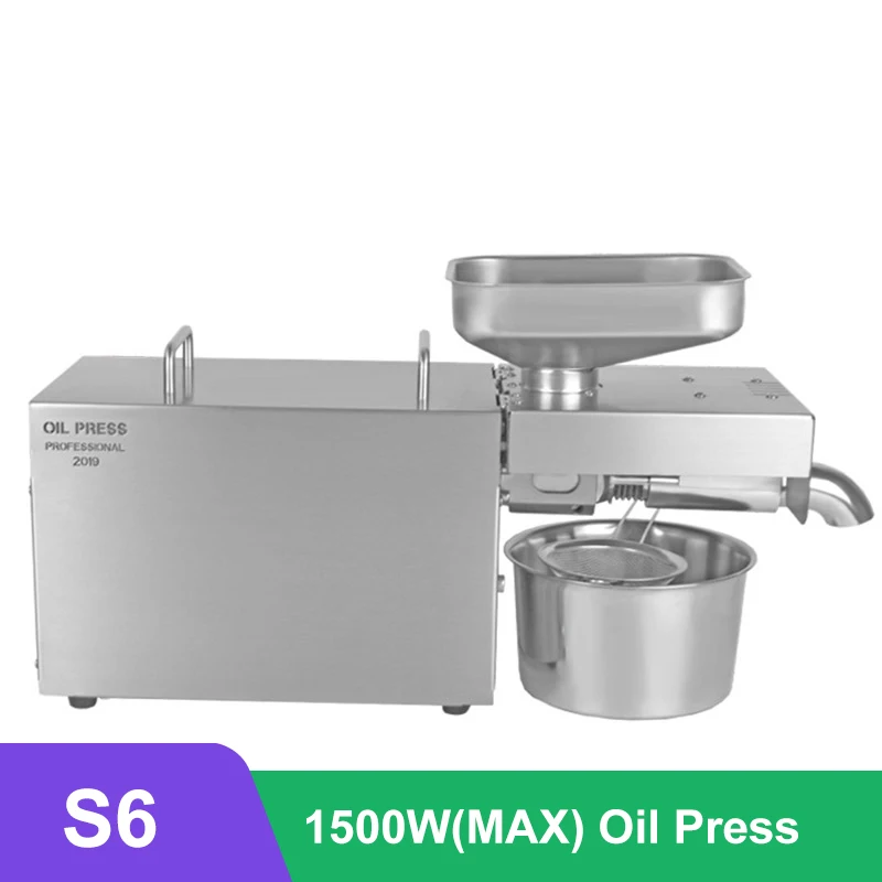Масляный Пресс S6 er 800 Вт экстрактор масла для коммерческого использования