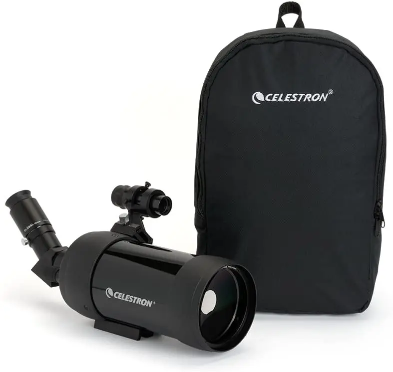 Celestron C90 Mak 스포팅 스코프, 휴대용 천체 망원경, 고배율 및 고화질 하늘 관측 망원경