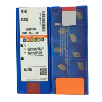 

20* 2mm ZQMX2N11-1E (SP200) NC3020 GTN-2 Grooving Partting Cut-Off Blade Inserts