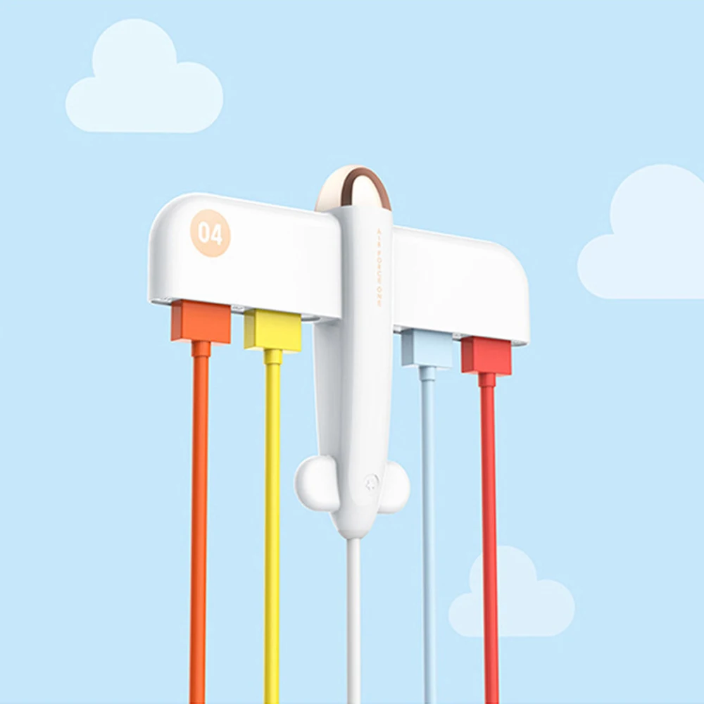Floveme мульти USB Высокоскоростной разветвитель 4 порта USB 2,0 концентратор реактивный истребитель usb-хаб адаптер для ПК Аксессуары для ноутбуков USB расширитель