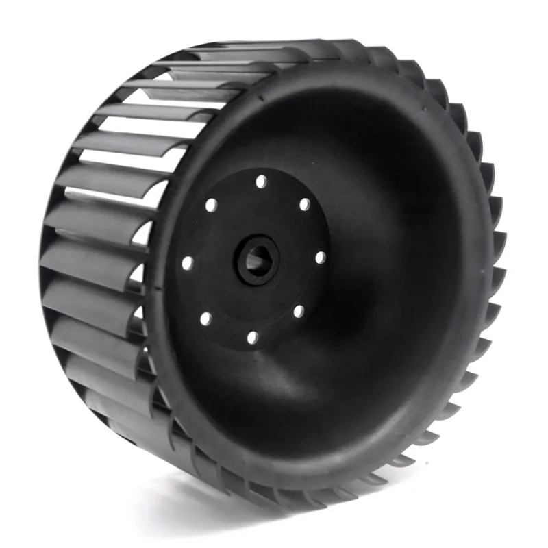 

168mm High pressure centrifugal wind wheel plastic wind wheel for Multi-Blades Centrifugal Fan impeller fan blower fan
