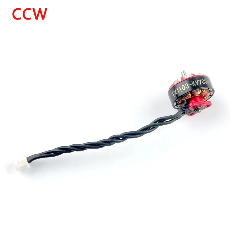 Eachine Cinecan 85 мм 4K Cinewhoop бесщеточный двигатель EX1103 1103 7000KV 2-4S 1,5 мм вал для Радиоуправляемый fpv-дрон запасные части - Цвет: 1 PCS CCW