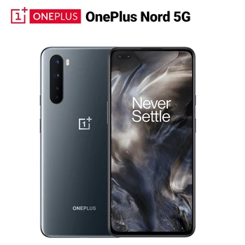 

New Original OnePlus Nord 5G Mobile Phone 256GB 12GB 8GB 128GB 6.44" Snapdragon 765G Octa core 48MP Camera NFC 5G Smartphone