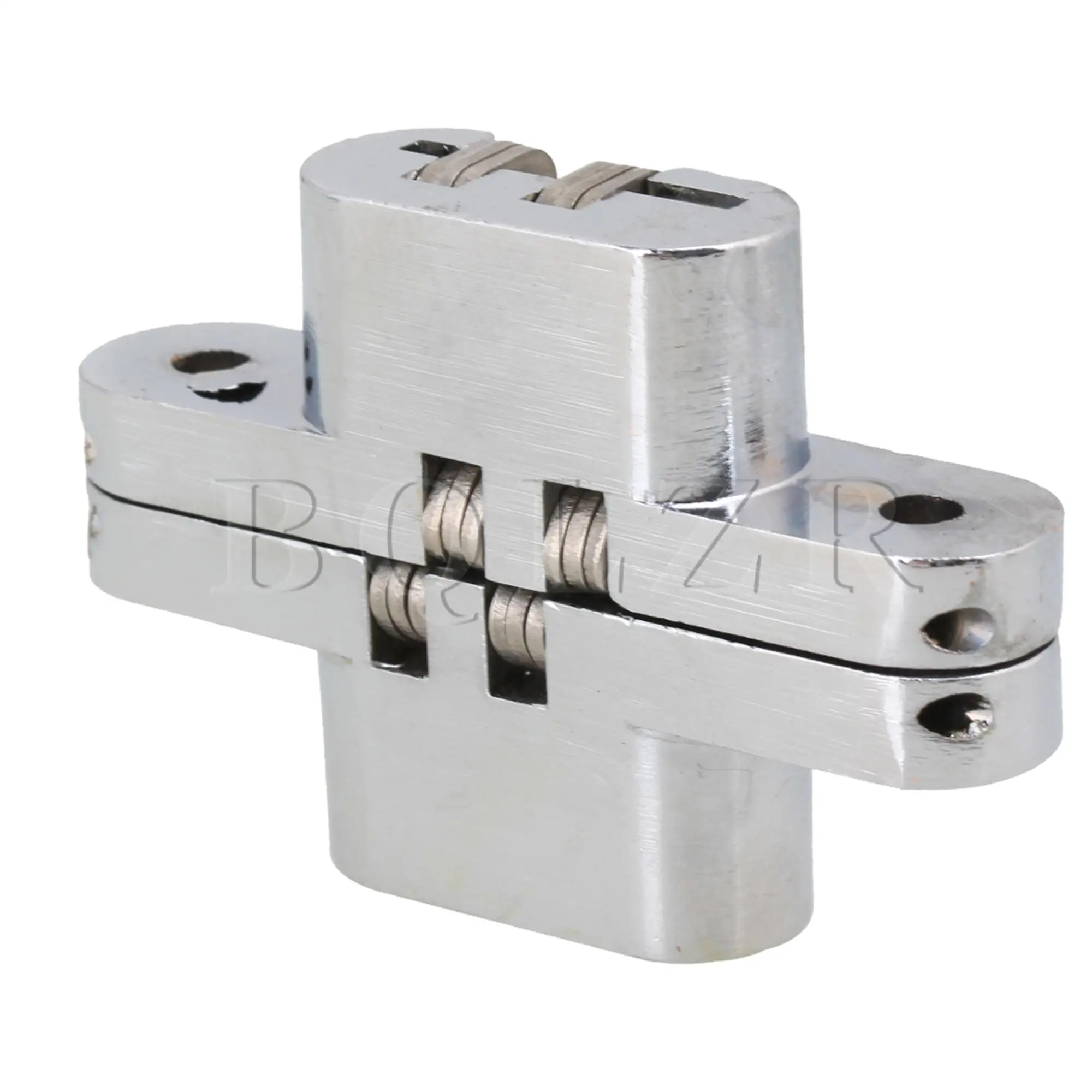 BQLZR 2 x Durable Hidden Cross Hinge Invisible Concealed Hinges #5