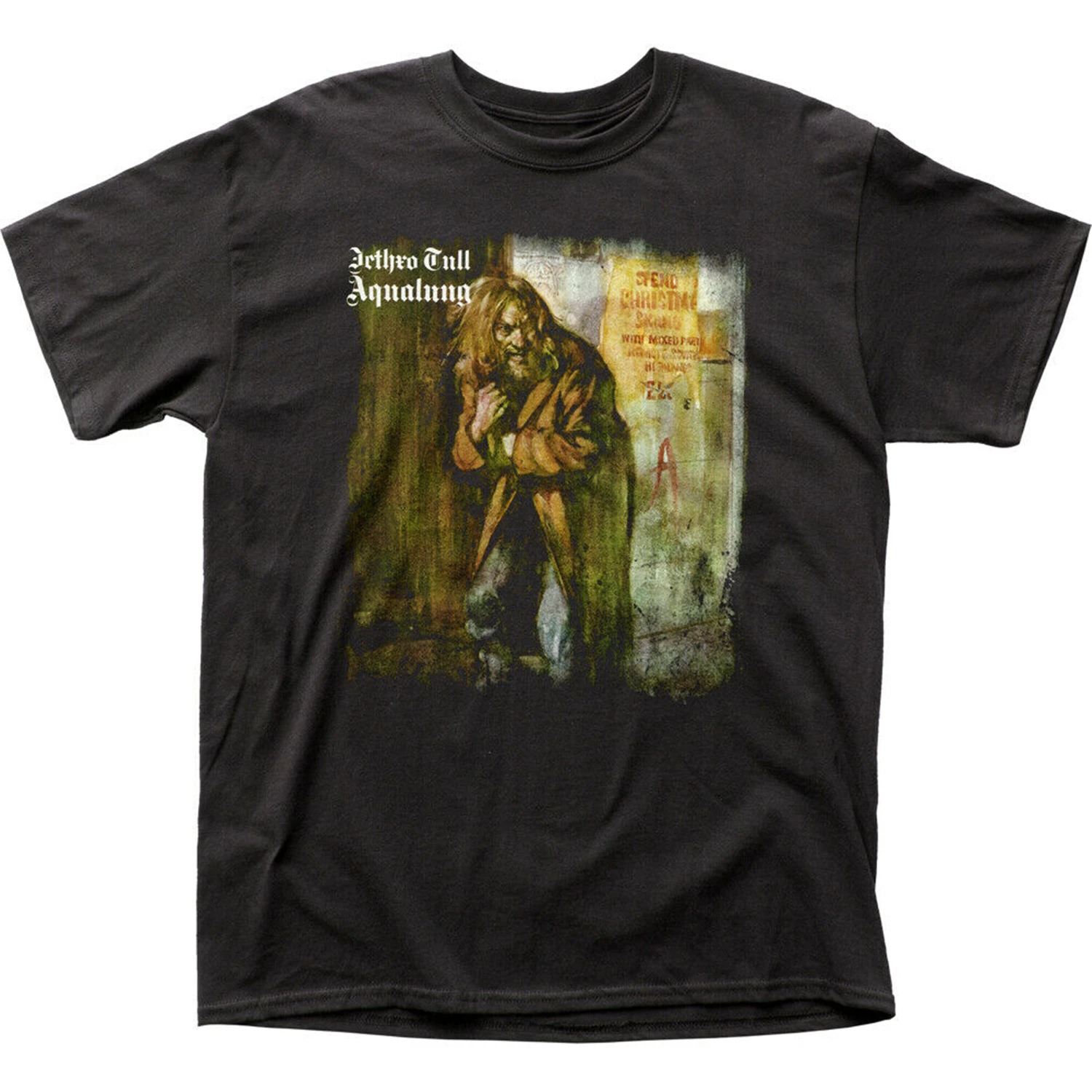 Jethro Tull Aqualung Футболка мужская Лицензированная Рок н ролл музыкальная группа Новая