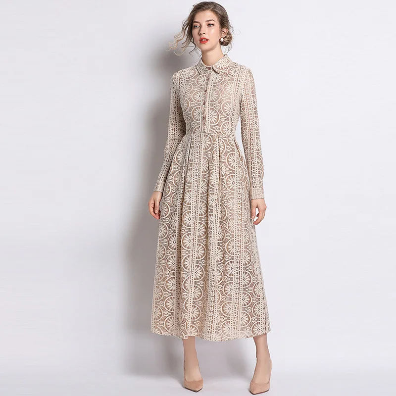 Flower Lace Abaya Dubai Turkish Muslim Dress Abayas Women Hollow Hijab Dresse Caftan Kaftan Robe Islam Clothing Tesettur Elbise