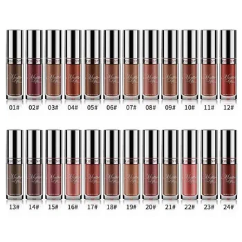 

Velvet Matte Liquid Lipstick Nude Lip Gloss 6 Pack Lip Gloss Set