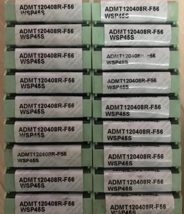 10 шт. карбидные вставки WALTER ADMT120408R-F56 WSP45S