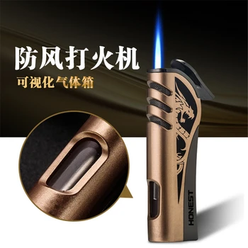 

High Grade Creative Electronic Torch Turbo Lighter Metal Lighter Gas Lighter Cigar Jet Cigarette Lighters Smoking Accessories