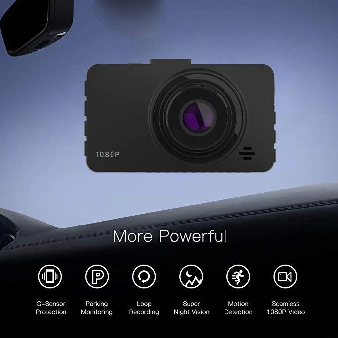 Новая Автомобильная камера C3 мини Автомобильная черная коробка Dashcam Full HD 1080P рекордео для видеорегистратора g-сенсор детектор движения ночного видения