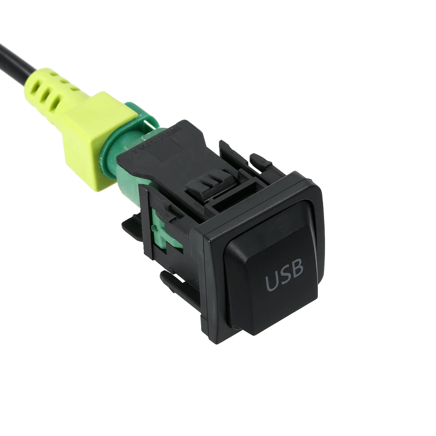 Автомобильный AUX USB кабель с переключателем для замены VW Golf MK5 MK6 VI 5 6 Jetta CC Tiguan Passat B6