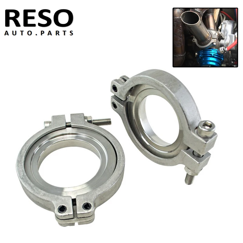 

RESO-нержавеющая сталь 38 мм V band Flang/набор зажимов для MVS MV-R Wastegate V-band Kit