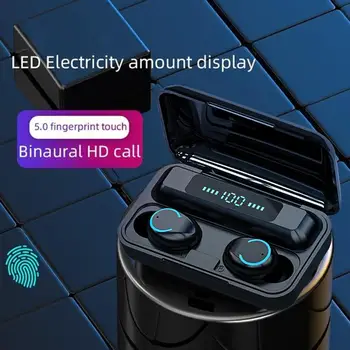 

Bluetooth Earphone 5.0 Binaural Touch Screen 150H Up 10m 120H Earphones Earbud (In Ear) 25 times Display Mini