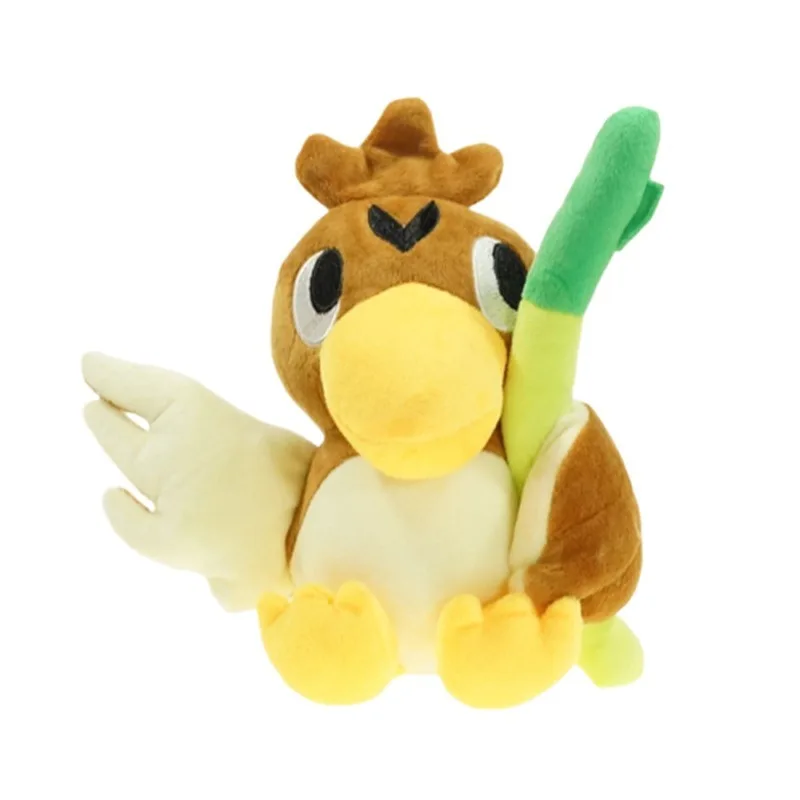 

TAKARA TOMY PKM Plush Doll Pokemon PP Cotton Stuffed Farfetch'd Soft Toys Duck Animal Kids Gifts