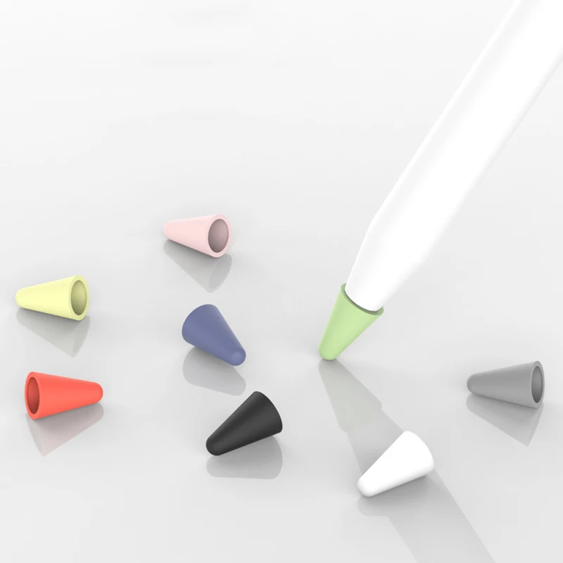 

Soft Silicone Capacitor Pen Cap Tip Sleeve Case for Apple Pencil 1 2 Cases Tablet Pencil Protect Case for Apple Pencil Accessory