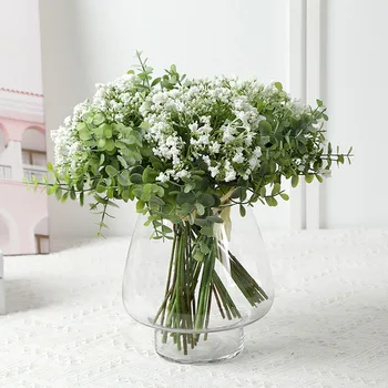 

Lan Kwai Fong Artificial Flower Eucalyptus Stars Tie Beam Home Decoration