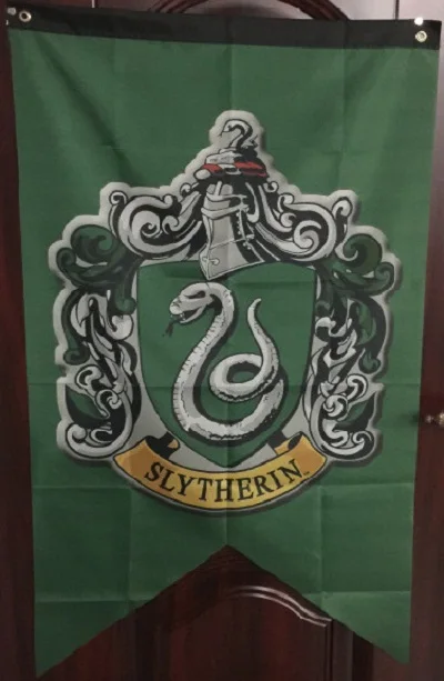 Harry Potter Series Magic Academy Flag Gryffindor Slytherin Party Interior Scene Decoration Ravenclaw Hufflepuff Anime Cosplay Props Anime Cosplay Accessories