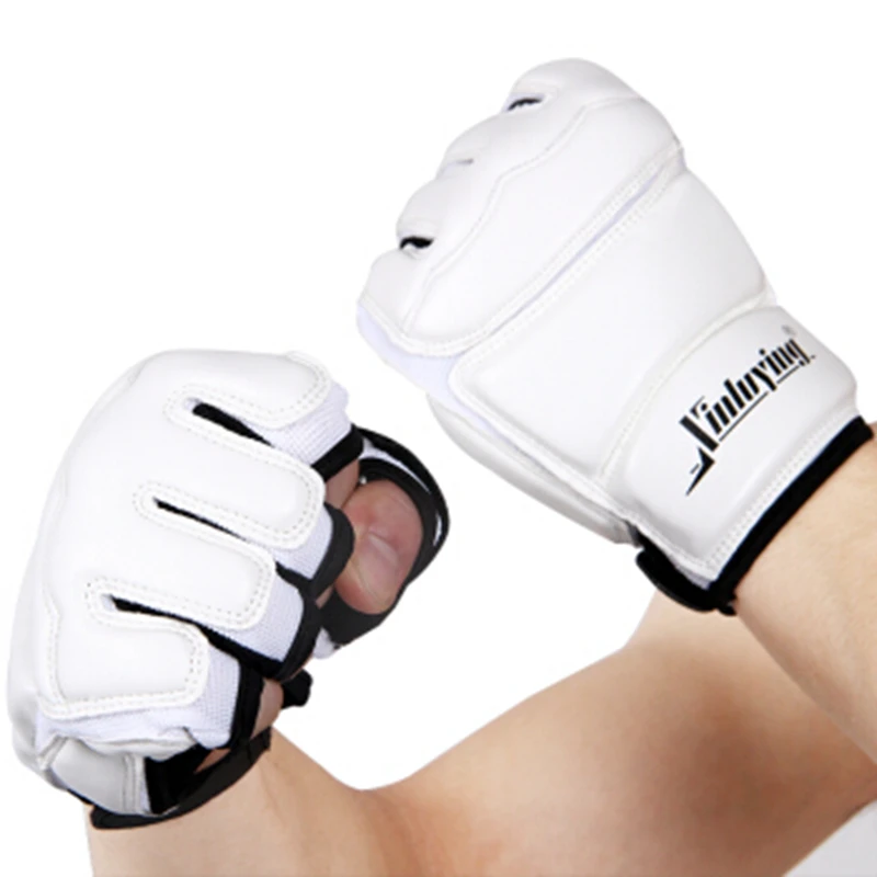 Boxing Half Fingers Adults Boxing GlovesKids Sandbag Training  Gloves SandaKarateMuay Thai Fitness Taekwondo Protector (20)