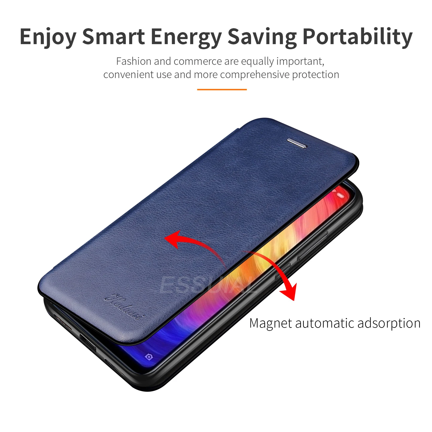 Кожаный чехол книжка для Huawei P40 P30 P20 Mate 30 20 Pro Lite Honor 9C 9S 9A 10 9 P Smart Y9 Prime 2019