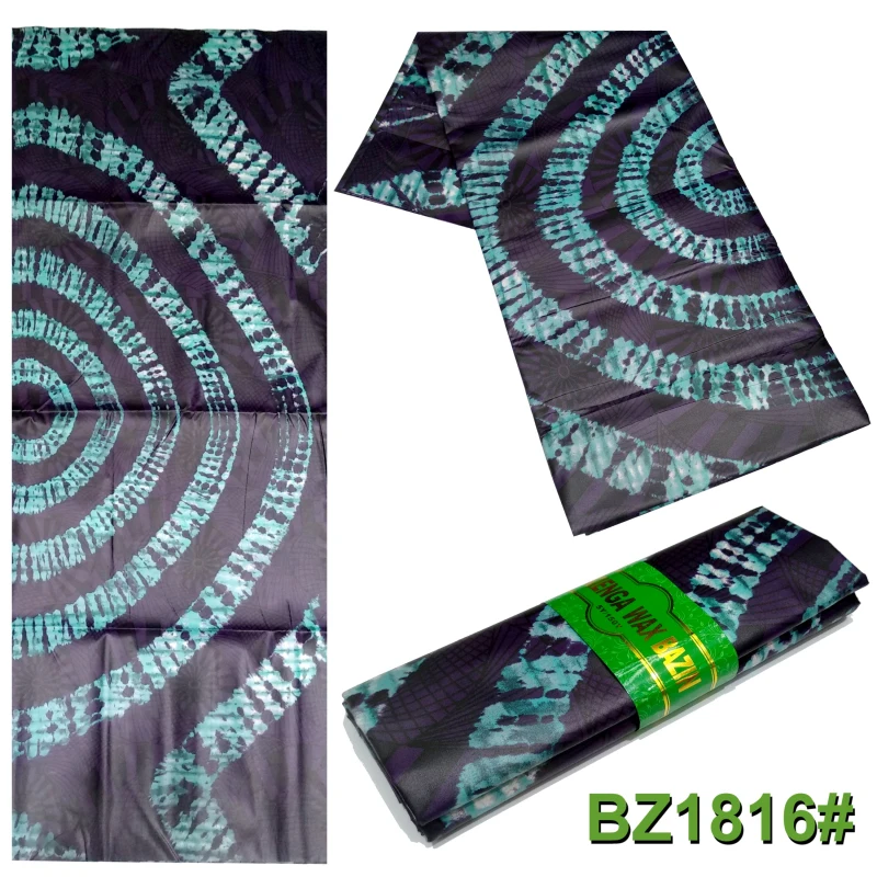 Африканская ткань bazin riche getzner guinea brocade Ткань bazin riche ткань Гана Воск Принт Ткань 6 ярдов/setLHW-1