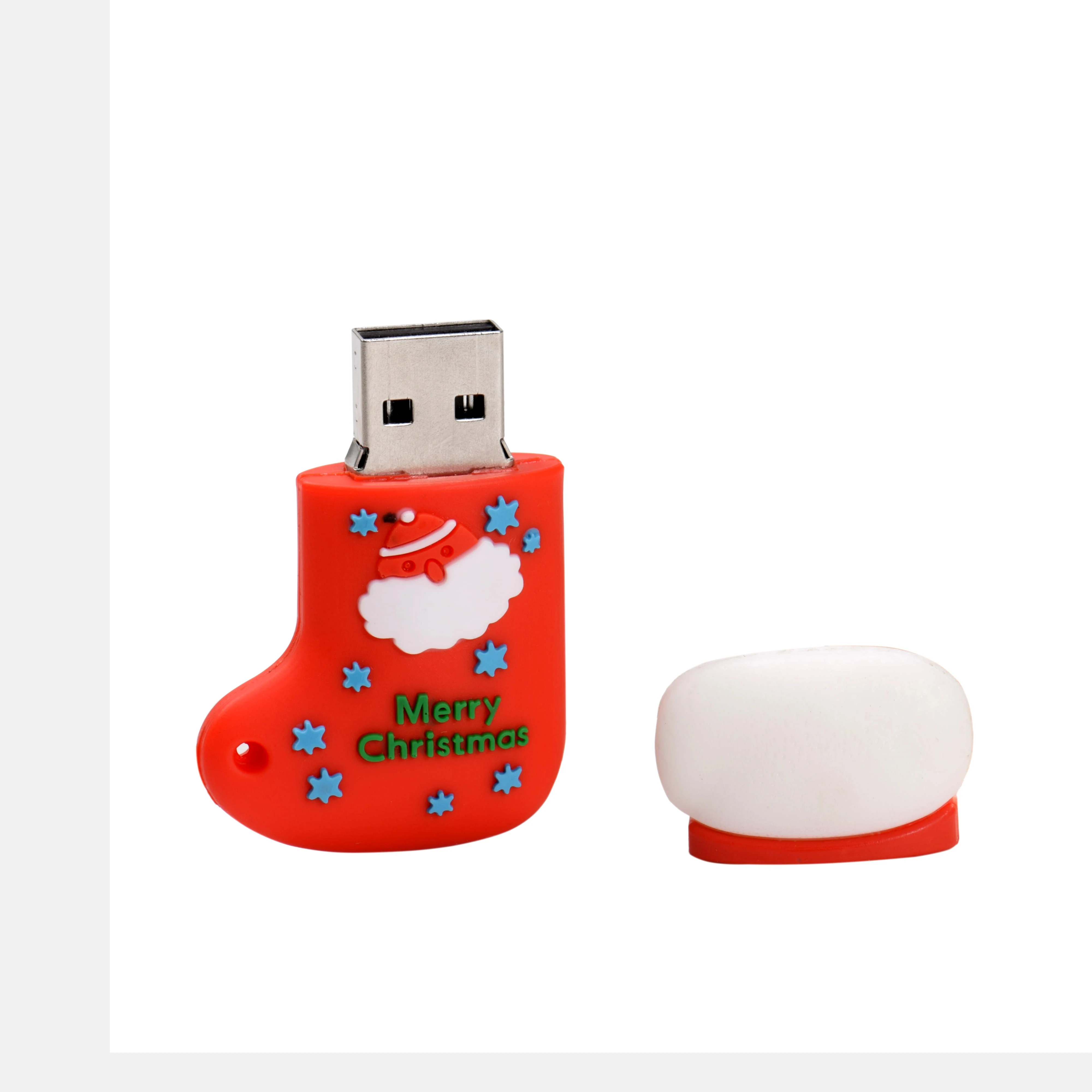 JASTER мультяшный usb кабель с Санта Клаусом флеш накопитель Usb2.0 4 ГБ 8 16 32 64