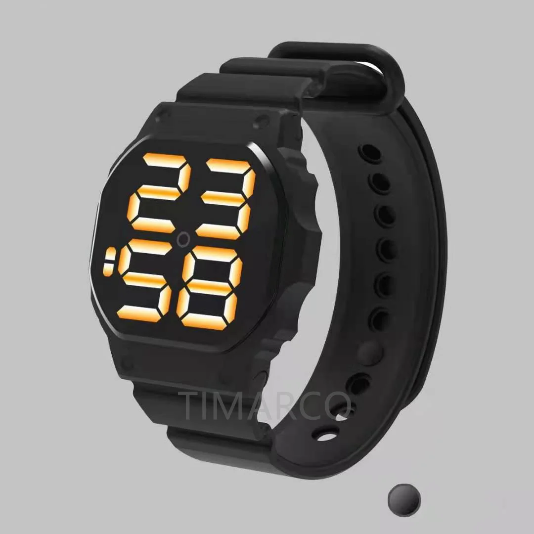 2021 Men's Watch LED Digital Watch for Men Women Sports Army Military Wristwatches Simple Silicone Electronic Cock Reloj Hombre 