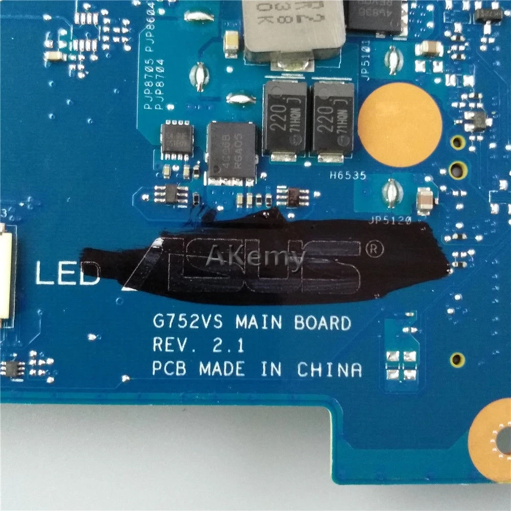 Amazoon  ROG G752VS Laptop motherboard for ASUS