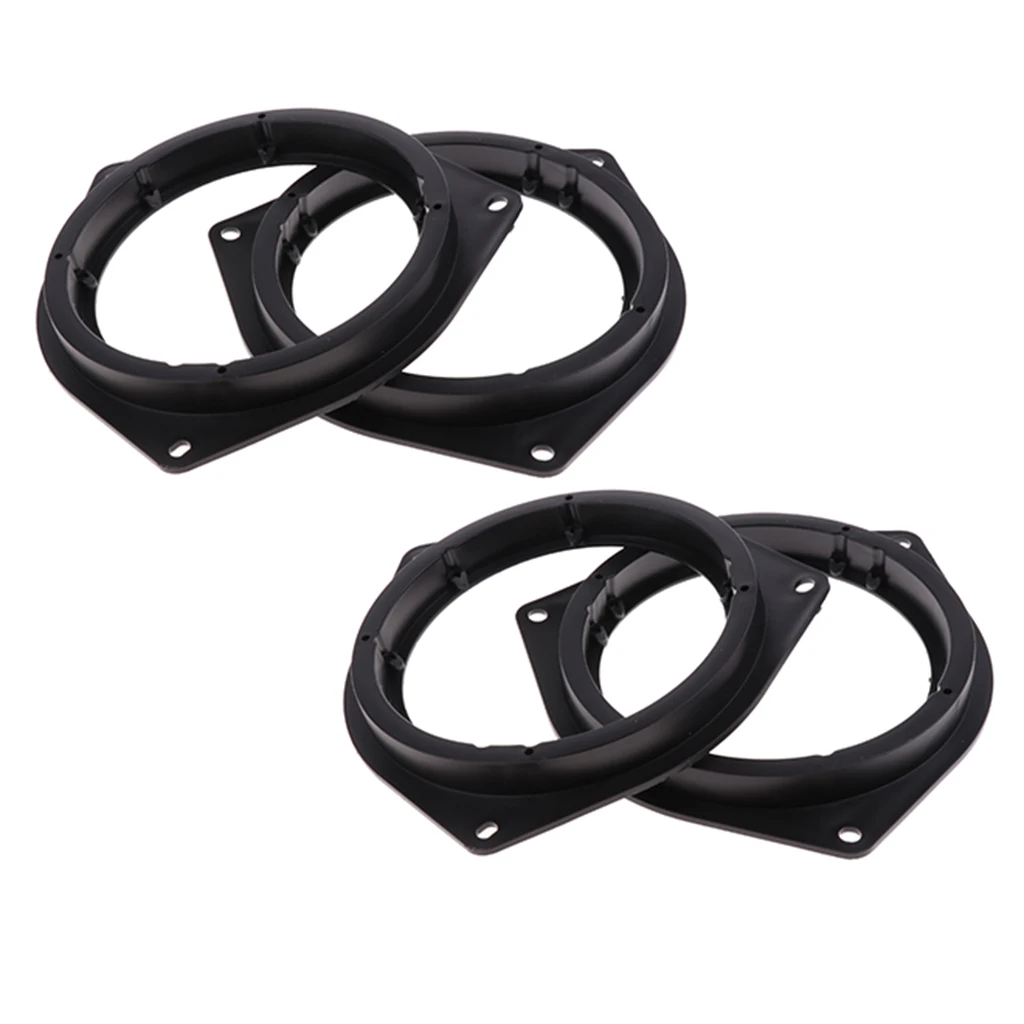 4 Pieces 6.5inch Rear Horn Speaker Spacer Rings Suitable for Toyota 05-11