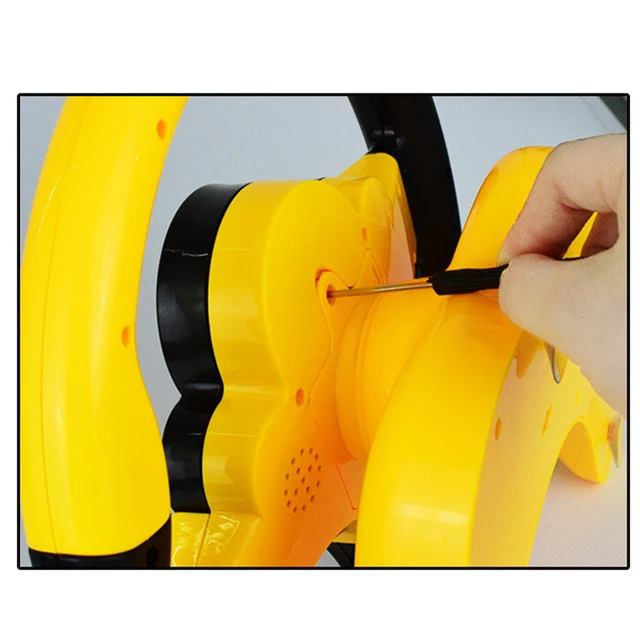Toy car Wheel Kids Baby Interactive toys Children Steering Wheel with Light Sound Simulation Driving Car Attention Exercise Toys 4