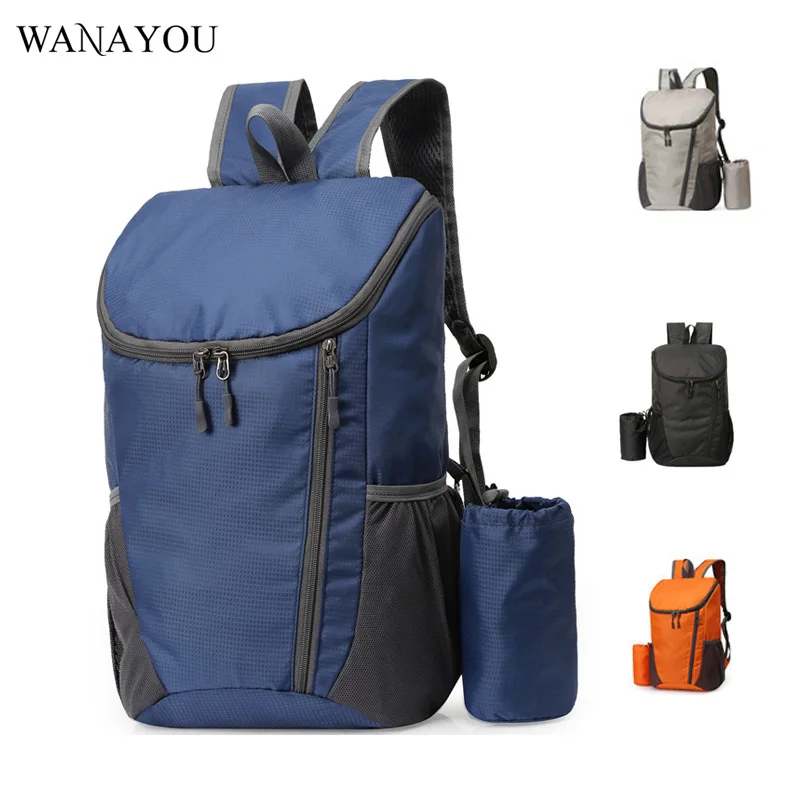 

20L Waterproof Folding Backpack,Lightweight Outdoor Sports Bag,Hiking Camping Climbing Travel Trekking Backpack For Men Women