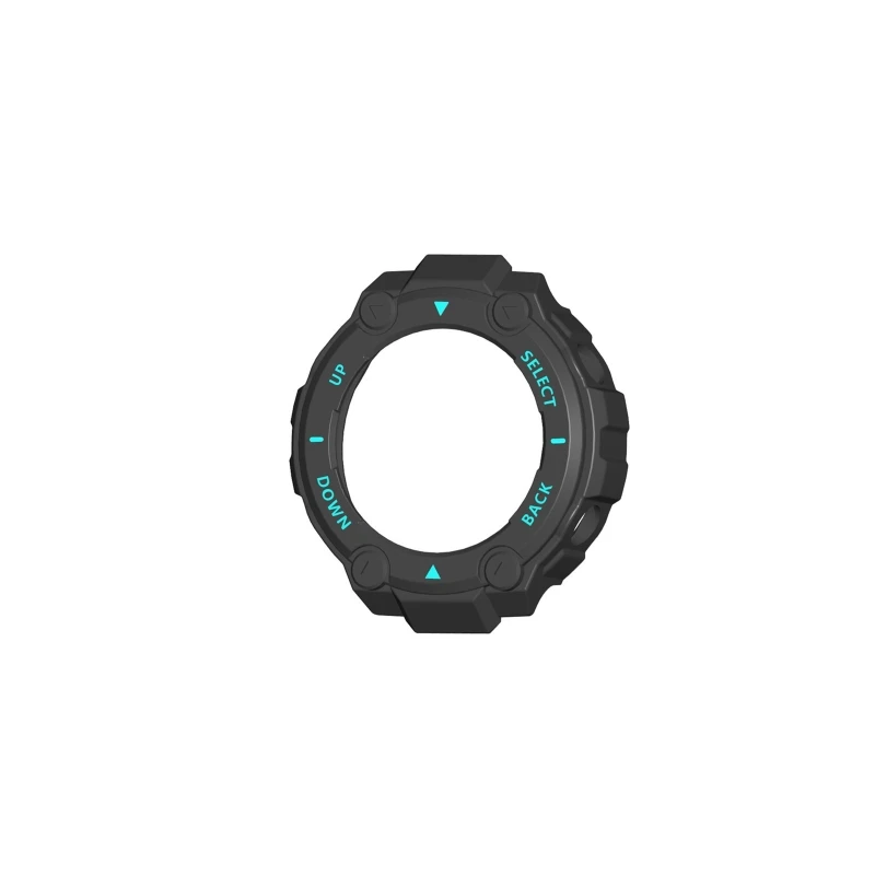

for amazfit-T Rex- Watch Case Soft Protective Cover Shell Bumper Frame Protector L9BA