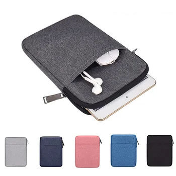 

Universal Waterproof Tablet PC Pad Sleeve Protection Cover Softer Pouch Case With Mouse Cable Holder Pocket for iPad Air Samsung