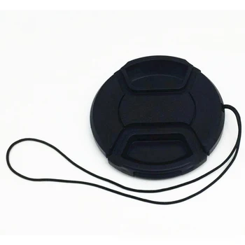 

Waterproof With String Dustproof Portable Accessories Camera Lens Cover Universal Cap Centre Pinch Durable For Nikon