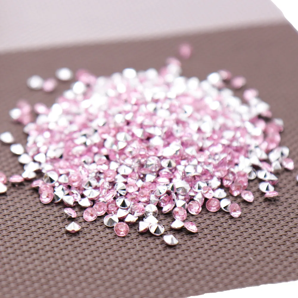 1000PS 4.2mm Acrylic Diamond Confetti Wedding Decoration Crafts Diamond Confetti Table Scatters Clear Crystal Centerpiece Party