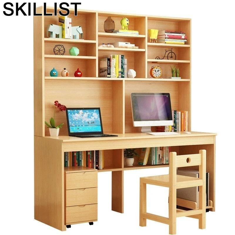 

Bed Tray Schreibtisch Tavolo Escritorio De Oficina Office Furniture Desk Computer Laptop Mesa Bedside Table With Bookshelf