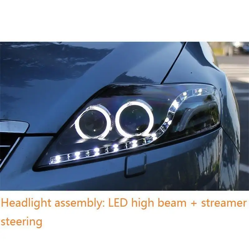 Внешний стиль Luces Para Авто Лампа Cob Led Drl дневные ходовые фары автомобильные огни в сборе 17 18 для Ford Mondeo - Цвет: MODEL I