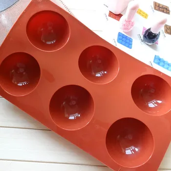 

Household kitchen cake chocolate hemispherical mold baking tools food grade kitchen baking accessories
