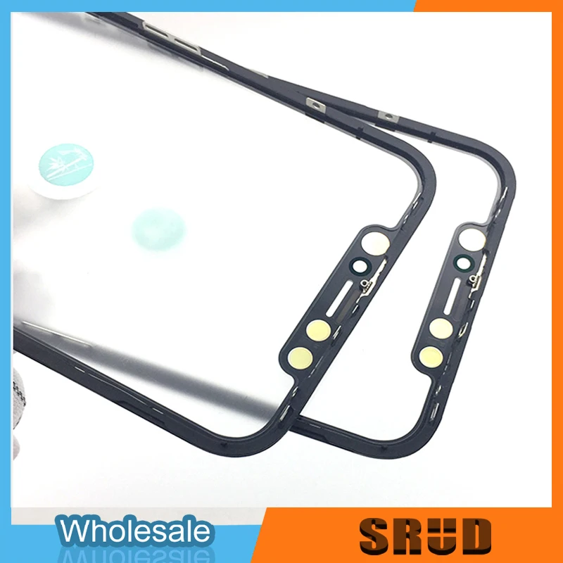 10Pcs 1:1 Original Front Outer Glass For iPhone X XR XS Max 11 Pro Max 12 Mini Pro Max 13 Mini Pro Max Touch Screen Glass+OCA